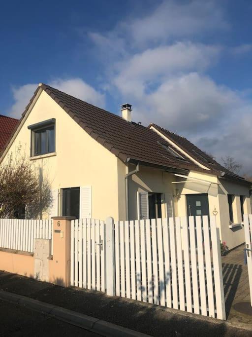 Maison De Village Pres De Colmar De 90 M2 Horbourg Exteriér fotografie